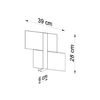 Sollux Lighting Kinkiet MASSIMO chrom SL.0187