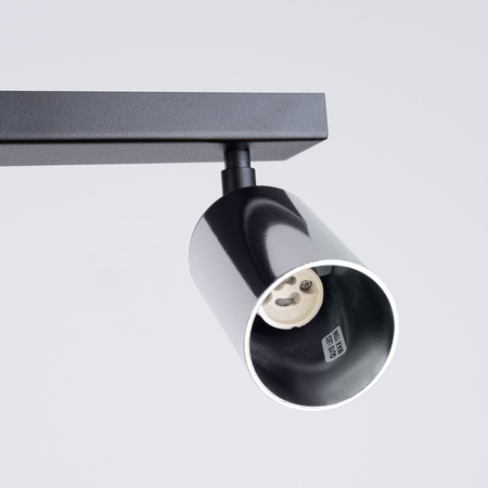 Sollux Lighting Plafon WINX 4L czarny/chrom SL.1371
