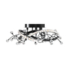 Lampa sufitowa Zuma Line MX3481-1S-3BCT MAIA LAMPA SUFITOWA CZARNA/BLACK