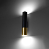 Sollux Lighting Kinkiet LOOPEZ czarny/złoty SL.0950