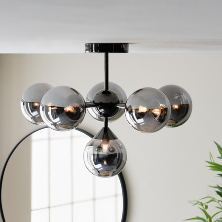 Lampa sufitowa Endon Lighting Oscar 101148 chrom