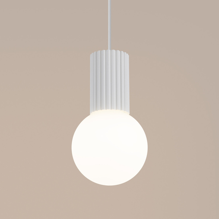 Sollux Lighting Lampa wisząca HALO 1 biała SL.1709