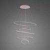 Lampa wisząca Ledowe Okręgi No.5 120cm 4k Różowe Złoto Dali