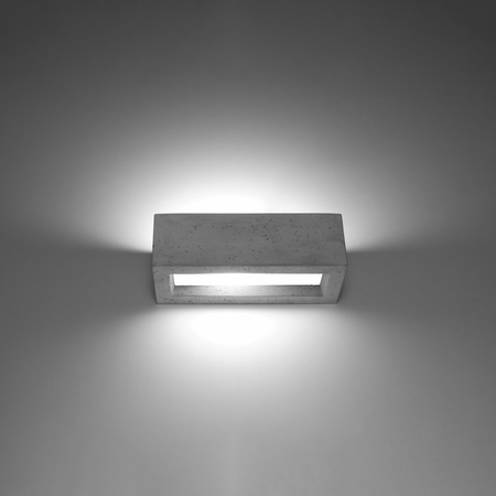 Sollux Lighting Kinkiet VEGA 30 beton SL.0992