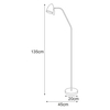 Lampa podłogowa KAJTEK I Kaja K-MT-201 TURKUSOWY 