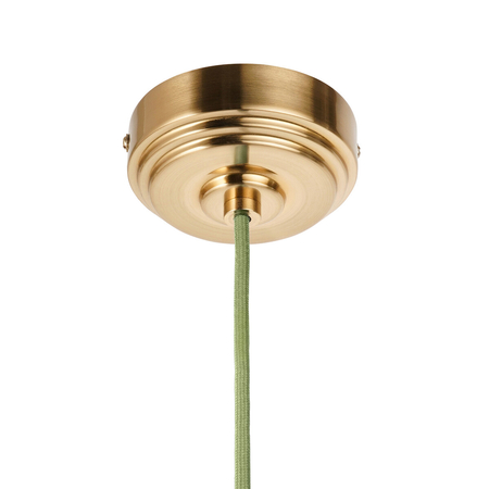 Lampa wisząca Endon Lighting Eltham 111513 mosiądz