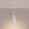 Sollux Lighting Lampa wisząca KARBON 3P biały SL.1538