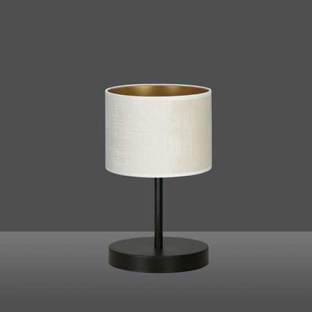 Lampa stołowa HILDE LN1 BL WHITE Emibig 1052/LN1 biały/czarny