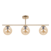 Lampa sufitowa Kaja GRAND K-5412 złoty, bursztynowy