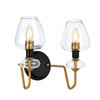 Kinkiet Elstead Lighting Armand czarny/mosiądz DL-ARMAND2-AB