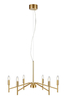 Lampa wisząca Markslöjd MONARCH 108210 złoty