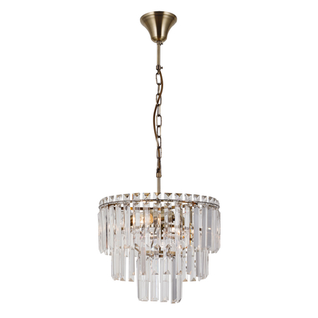 Lampa wisząca Italux PND-22320-4-ABR Brąz antyczny