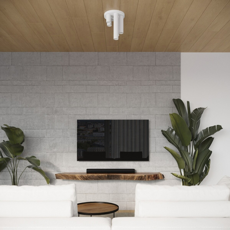 Sollux Lighting Plafon LAGOS 3P czarny SL.1466