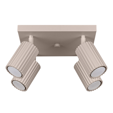 Sollux Lighting Plafon KARBON 4 taupe SL.1769
