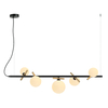 Lampa wisząca Italux Reverso PND-5622-5-BK-W Czarny, złoty