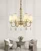 Żyrandol Lumina Deco LDP-1200-6-GD Fabione W6