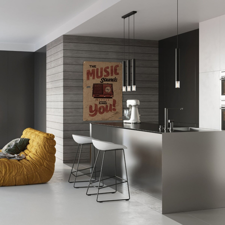 Sollux Lighting Lampa wisząca WOODY naturalne drewno SL.1011