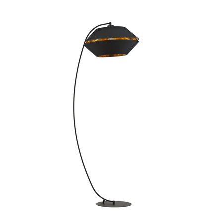 Lampa podłogowa PIANO LP Emibig 1183/LP czarny/złoty