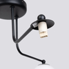 Sollux Lighting Żyrandol ASTRAL 3 czarny SL.1662