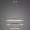 Lampa wisząca Ledowe Okręgi No.3 80cm 3k Różowe Złoto Dali
