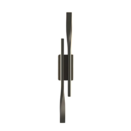 Kinkiet LED Abigali Vargo 12W nowoczesny 42cm czarny