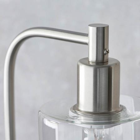 Lampa stołowa Endon Lighting Toledo 90558 nikiel