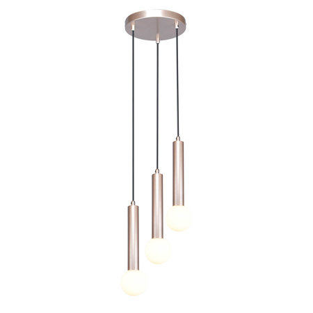 Lampa wisząca Italux Filano PND-33574-3-CF Kawowy