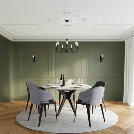 Sollux Lighting Żyrandol MINERWA 3 czarny SL.0217