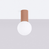 Sollux Lighting Plafon HALO mocca IP44 SL.1733