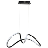 Milagro Lampa wisząca TESORO BLACK 48W LED ML7951 CZARNY