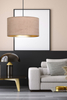 Lampa wisząca HILDE 1 BL ROSE Emibig 1053/1 różowy