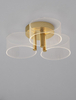 Lampa sufitowa Luces Exclusivas TUNAS złoty LE42741