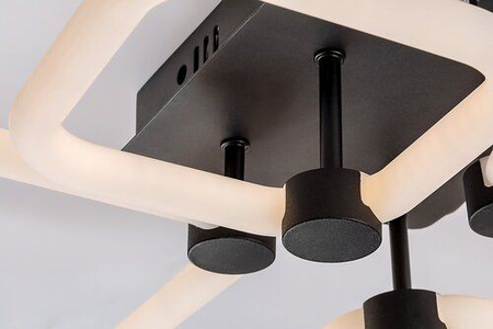 Lampa sufitowa Rabalux Sotiris 71006 czarny matowy