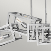 Lampa wisząca Ensemble - 6 źródeł światła - Polerowany nikiel Quintiesse QN-ENSEMBLE6-PN