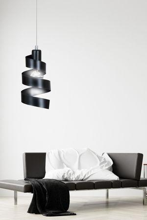 Lampa wisząca SAGA 1 BLACK Emibig 352/1 czarny