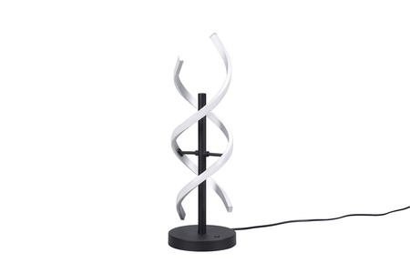 Lampa stołowa Trio 541810205 czarny/srebrny
