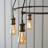 Endon Lighting Lampa wisząca 99914 mosiądz