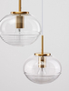 Lampa wisząca Luces Exclusivas HAINA złoty LE42646