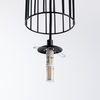 Sollux Lighting Lampa wisząca BRINA 1 czarna SL.1332