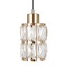 Lampa wisząca Italux Alma PND-40668-1-HBR Złoty