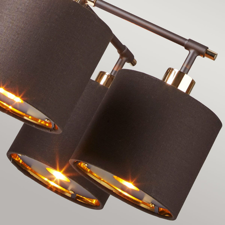Żyrandol Elstead Lighting Balance brązowy BALANCE5-BRPB