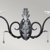 Kinkiet Elstead Lighting Amarilli patyna AML2-BLK-SILVER