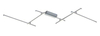 Lampa sufitowa Rabalux Negan 71020 srebrny