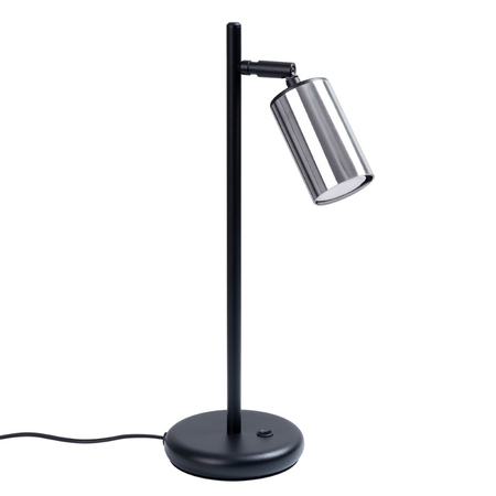 Sollux Lighting Lampa biurkowa WINX czarny/chrom SL.1373
