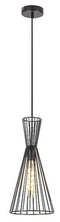 Lampa wisząca Rabalux Leandros 72005 czarny matowy