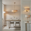 Lampa stołowa Endon Lighting Highclere 110728 mosiądz