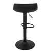 Krzesło barowe SNAP BAR TAP regulowane czarne