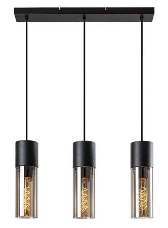 Lampa wisząca Rabalux Ronno 72053 czarny