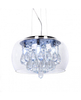 Lampa wisząca Lumina Deco LDP 8066-400 Tosso D40 Clear