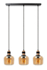 Lampa wisząca Lucide ILONA 45408/03/62 czarny